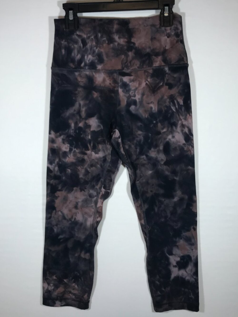 Lululemon Align Women's 6 Diamond Dye Graphite Grey Pink High Rise Legging